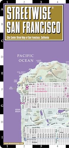 Streetwise San Francisco Map - Laminated City Center Street Map of San Francisco, California: City Plans (Streetwise Maps)